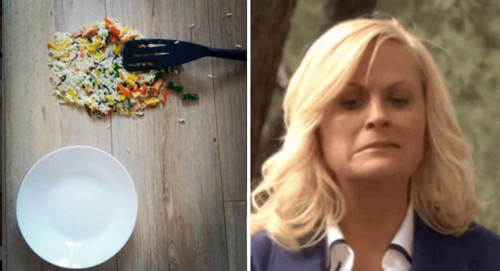 Es un mito la regla de 5 segundos no funciona. Cuidado con la comida